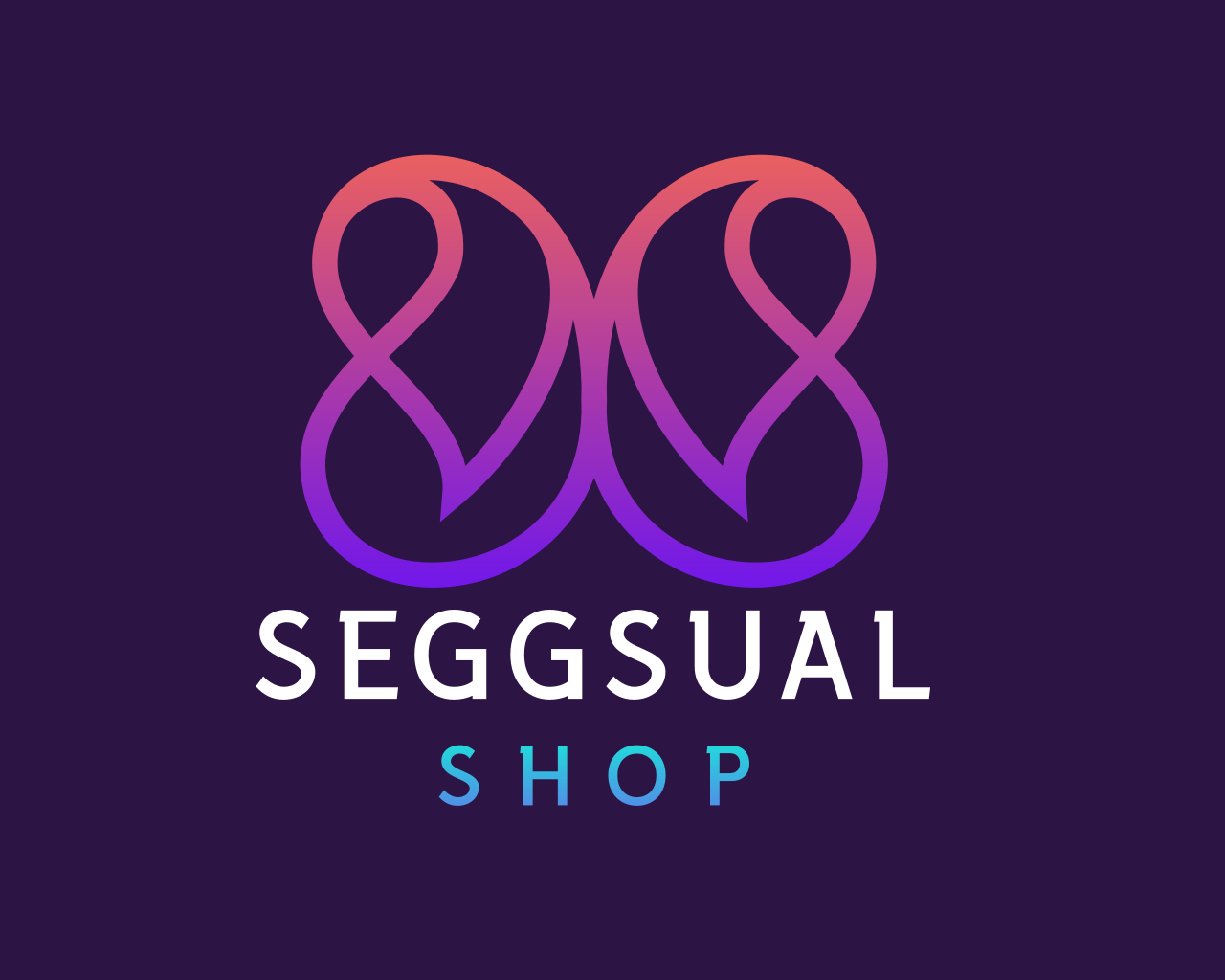 The Seggsual Shop logo – stylish adult store for sex toys and intimate products (18+ only)